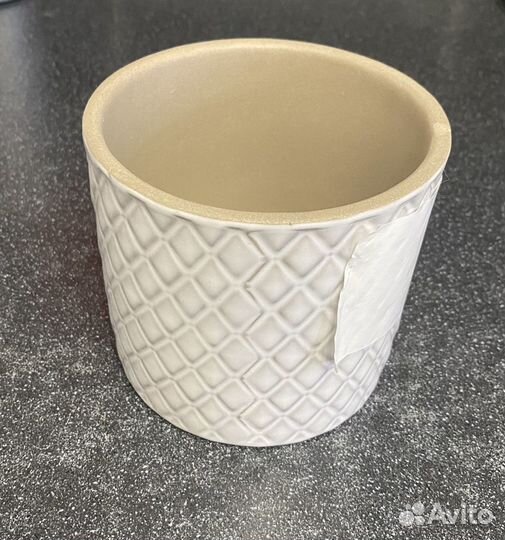 Кашпо для цветов керамическое. Икеа