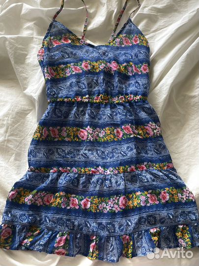 Летнее пляжное платье хиппи