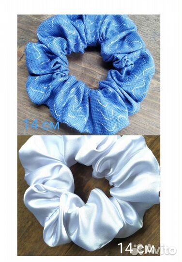 Резинка для волос. Скранч. Хендмейд