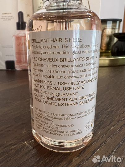 JVN масло для волос, крем для укладки