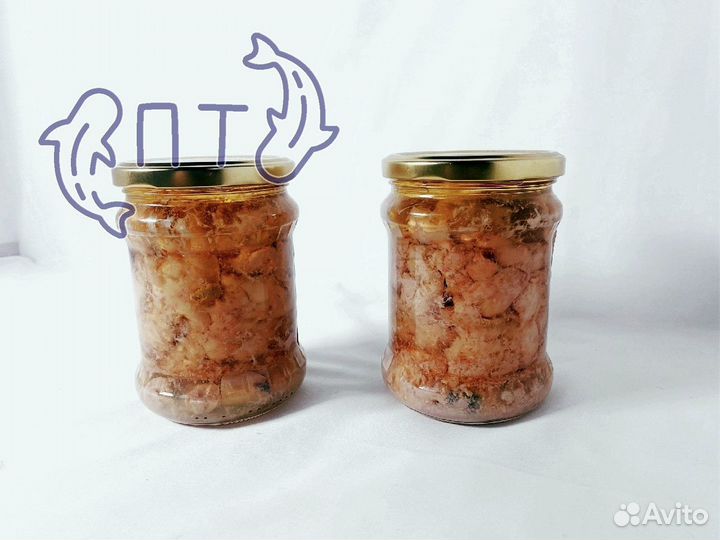 Печень трески натуральная кусочками