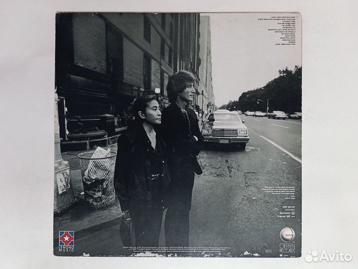 LP John Lennon - Double Fantasy NCB Geffen 1980г