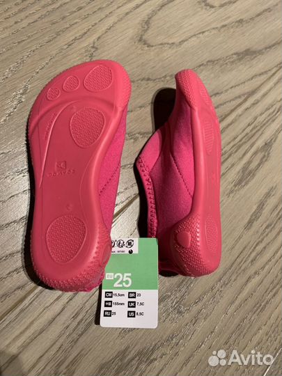 Для плавания обувь 25 новая