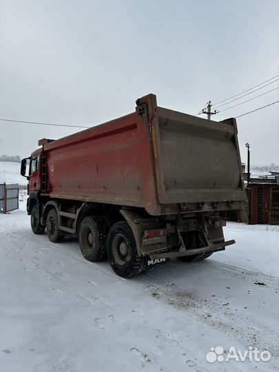 Самосвал 20 м³ MAN TGS 41.400 8x4, 2013