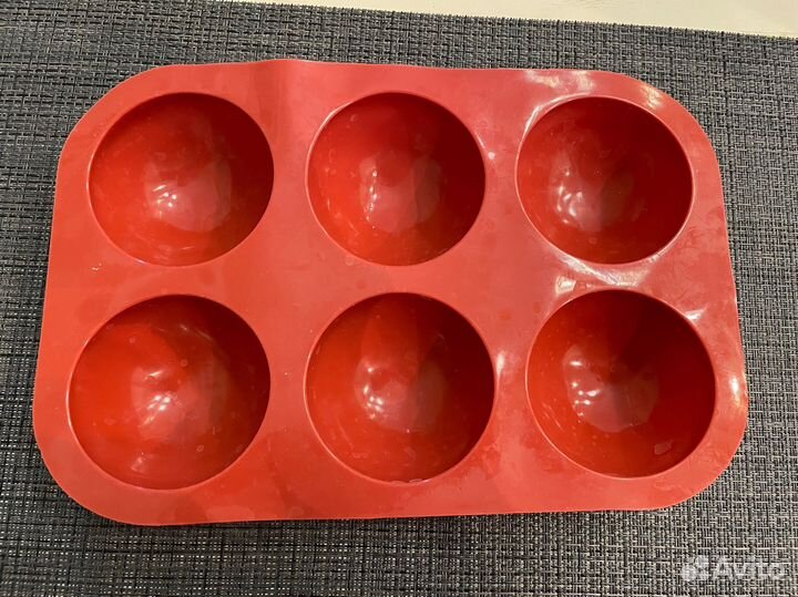 Форма силиконовая полусфера
