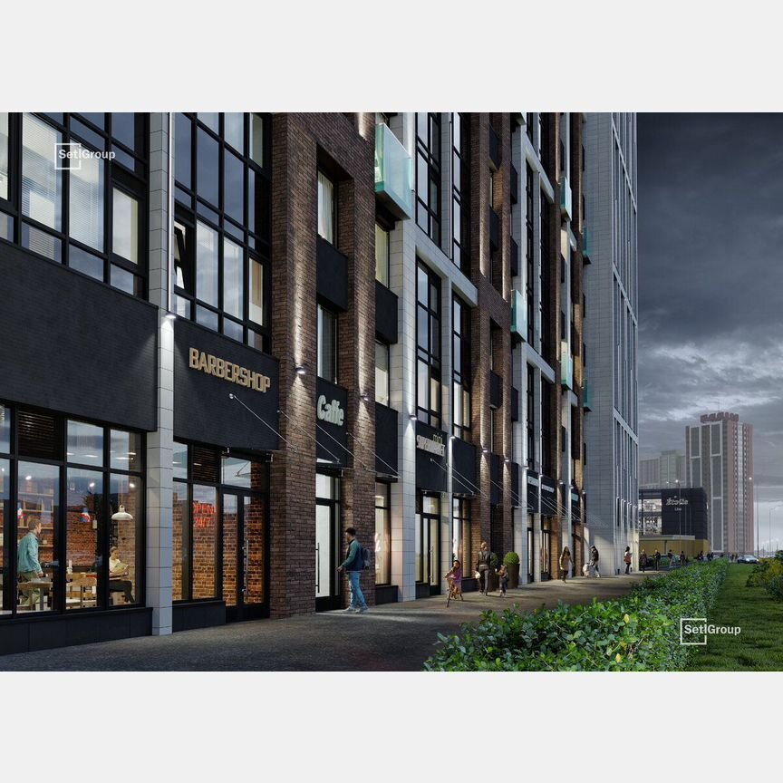 Квартира-студия, 25,4 м², 7/12 эт.