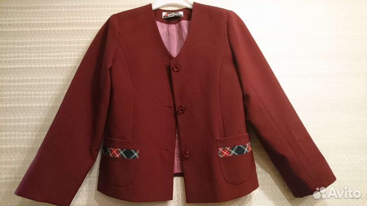 Пиджак школьный для девочки