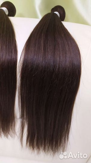 Волосы натуральные 50 см и 53 см новые