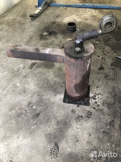 Печка на отработке бу