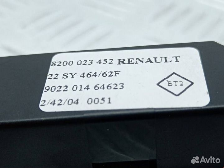 Блок кнопок Renault Espace 4 2004 8200023452