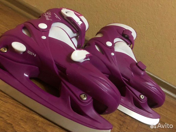 Коньки хоккейные детские 34-37 размер