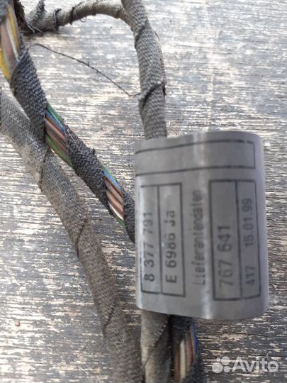 Бмв е39 жгут проводка парктроника задняя 8377792