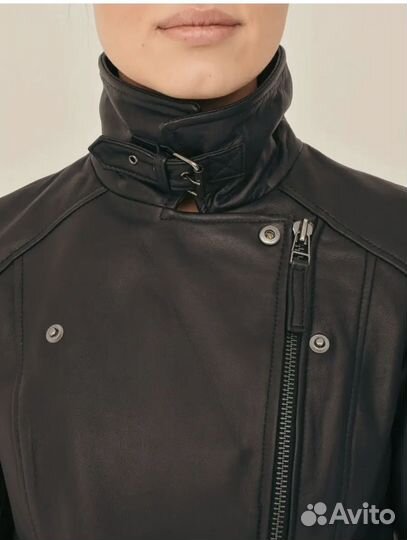 Куртка кожаная женская