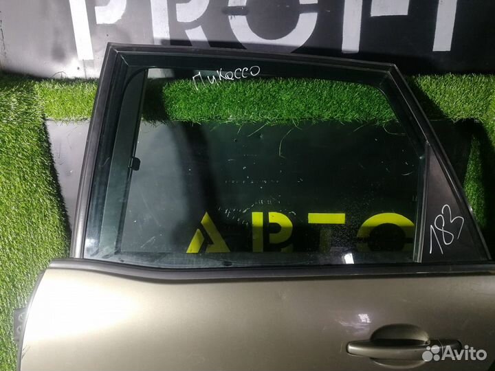 Стекло двери задней левой Citroen C4