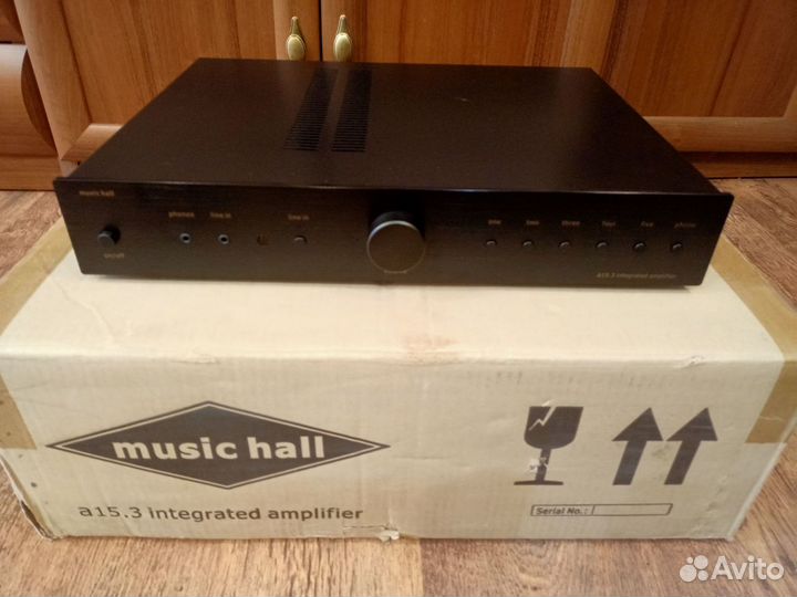 Стереоусилитель Music Hall a-15.3 black