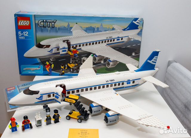 Lego passenger plane 7893 online