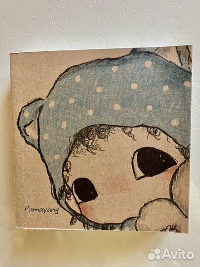 Блокнот скетчбук аниме