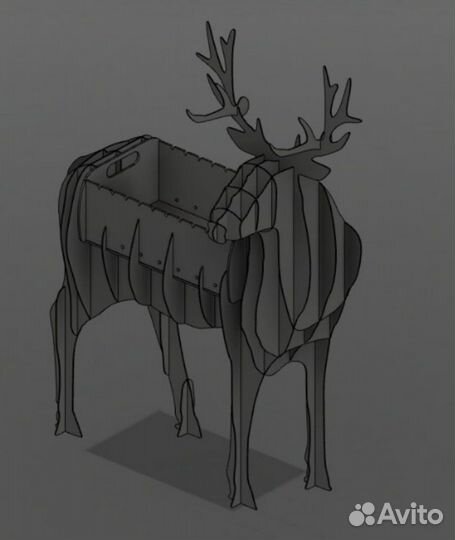 Мангал олень