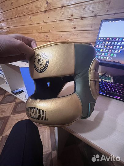 Боксерский шлем с бампером