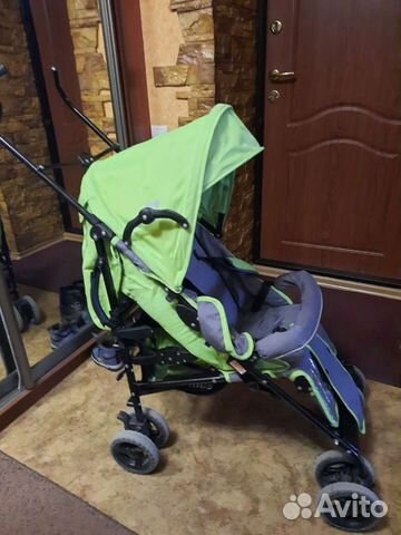 Прогулочная коляска трость бу