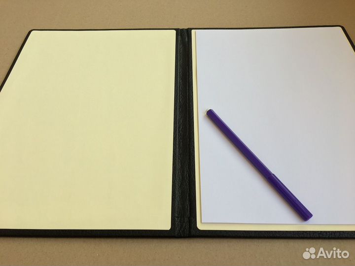 Папка для документов (подарочная кожаная)