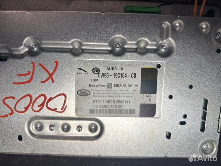 Усилитель звука Jaguar Xf X250 224DT 2014