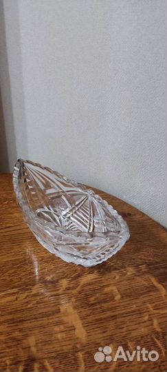 Хрустальная конфетница СССР