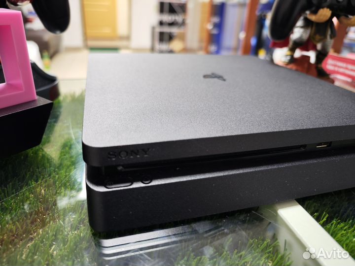 Sony PS4 Slim 1TB(2208) 2 Джоя/1 Диск/50+ Игр еа