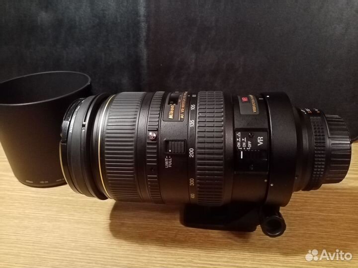 Объектив Nikon AF VR-Nikkor ED 80-400 f/4.5-5.6 D