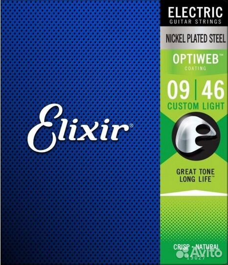Струны для электрогитары Elixir