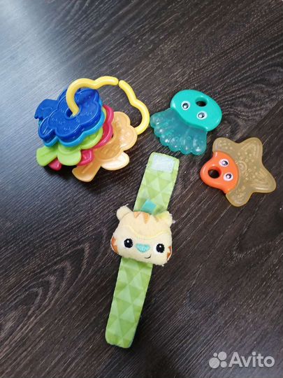 Грызунки, погремушки, игрушки