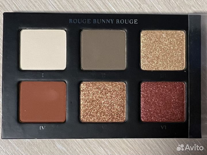 Палитра теней rouge bunny rouge