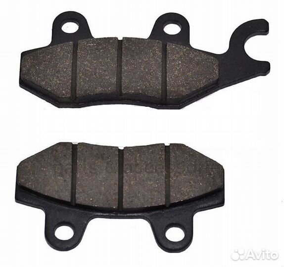 Колодки тормозные дисковые #1 (кит. скутер без ух