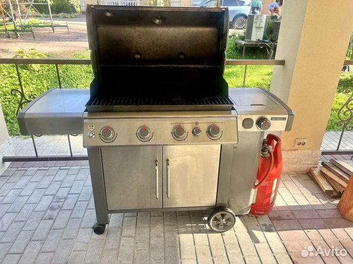 Газовый гриль weber genesis II SP-435 GBS