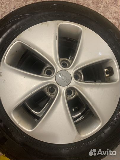 Диски с колесами (4 шт )на Киа Соул и Хундай