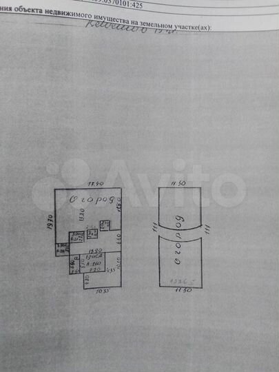 Дом 35 м² на участке 19 сот.