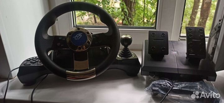 Игровой руль dexp wheelman 2