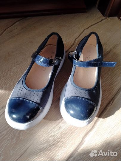 Туфли школьные для девочки 34 размер