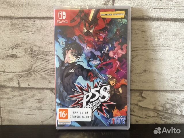 Persona 5 strikers для Nintendo Switch