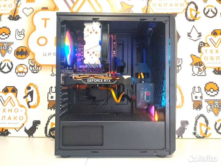 Игровой PC- AMD Ryzen 5 4500 / RTX 2060 6GB Dual