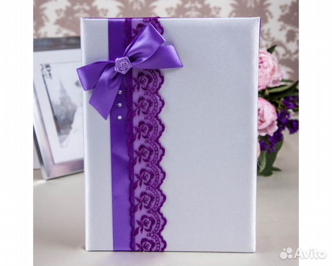 Папка для свидетельства о браке, книга пожеланий