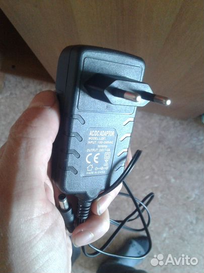 Блок питания 24 вольта 2 ампера