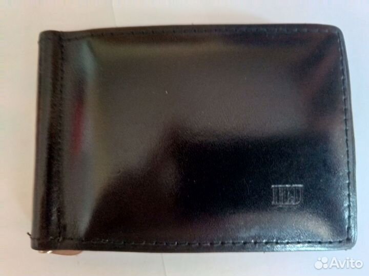 Зажим для денег кожа