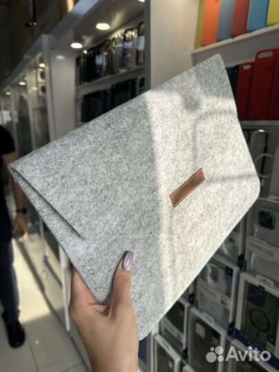Фетровый чехол для MacBook air 13.6/air 13.3