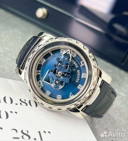 Часы Ulysse Nardin freak blue phantom