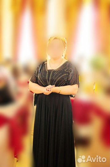 Вечернее платье в пол 50 52 размер