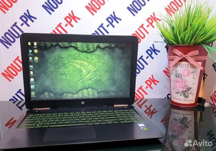 Мощный игровой ноутбук HP GTX1060/i5/ssd диск