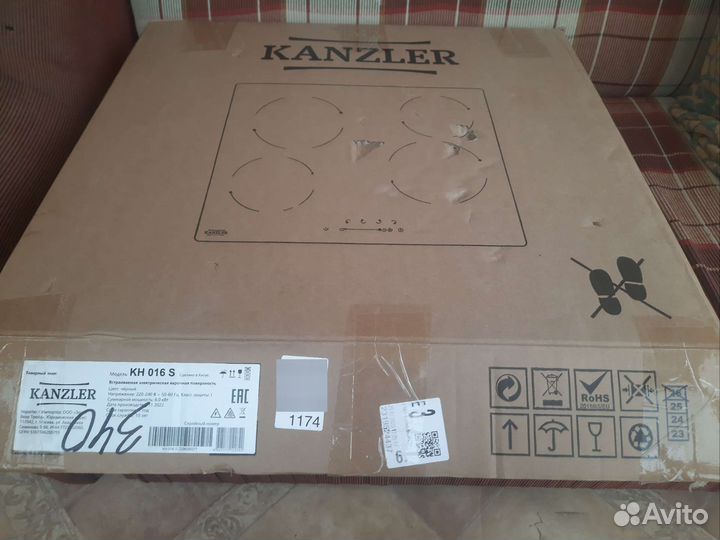 Встраиваемая электрическая варочная панель kanzler