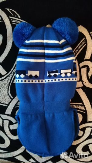 Шапка шлем зимний