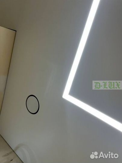 Натяжные потолки под ключ